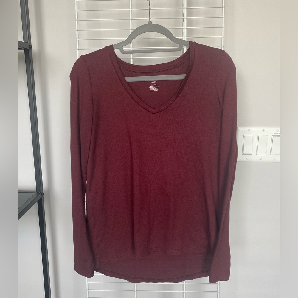 American Eagle Soft and Sexy Plush Long Sleeve T-Shirt Small